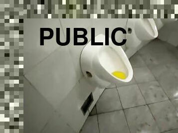 public, gay, toilette, solo