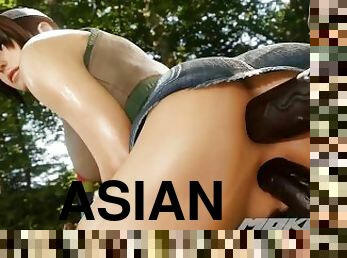 asiatique, anal, anime, 3d