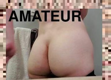 cul, masturbation, amateur, ados, douce, fétiche, solo, blanc, juteuse