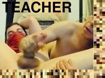 Teacher Deepthroats Lucky Student