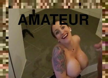 store-pupper, orgasme, amatør, cumshot, milf, tysk, deepthroat, lubben, brunette, tattoo