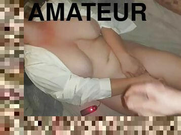 gros-nichons, vieux, russe, amateur, mature, ejaculation-sur-le-corps, maison, couple, pute, plus-agée