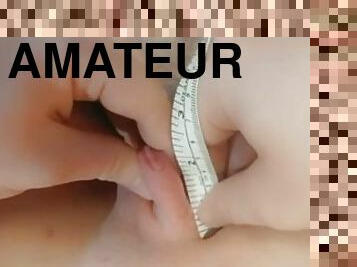 clítoris, masturbación, coño-pussy, amateur, adolescente, paja, masaje