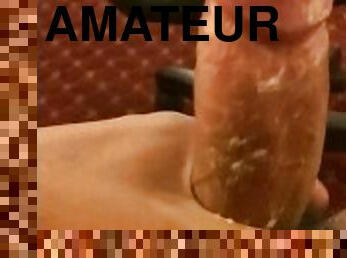 papa, masturbation, giclée, amateur, gay, branlette, solo, pappounet, ours, bite