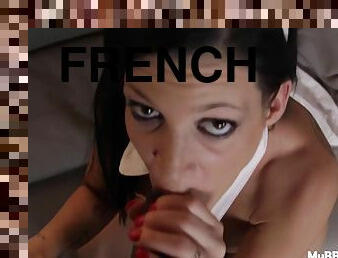 Petite Slutty French Maid Lana Fevers Butt Filled By My Bbc