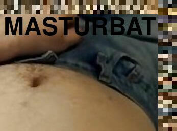 masturbation, gay, ensam, jeans, retande