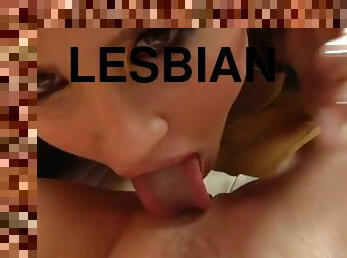 Lesbian bitches having wild sex with toys