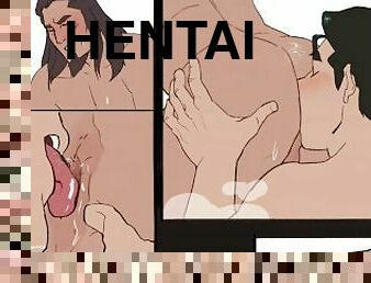 homosexuell, anime, hentai