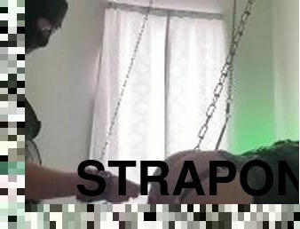 strapon, amaterski, analano, odrasli, igračke, bdsm, par, fetiš, ropstvo