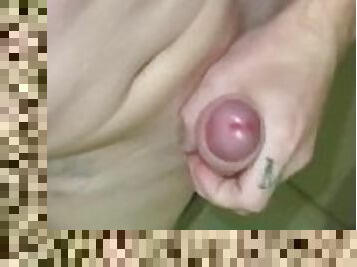 grosse, énorme, masturbation, amateur, ejaculation-sur-le-corps, énorme-bite, belle-femme-ronde, massive, solo, bite