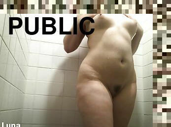 cul, baignade, gros-nichons, poilue, public, amateur, jouet, joufflue, douche, solo