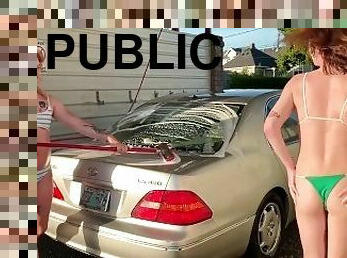offentlig, amatør, lesbisk, transeksuell, bil, fetisj, bikini