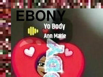 Ebony bouncing ass Onlyfans/jamiieworld