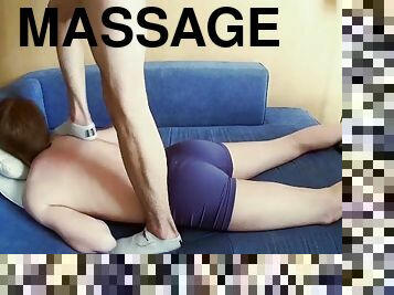 Boys innocent massage has turned into gay sexual plays and cumshot