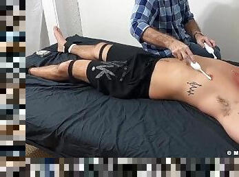 amateur, gay, bdsm, pieds, ligotée, fétiche, bondage, tatouage, orteils