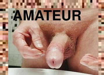 papa, masturbation, amateur, ejaculation-sur-le-corps, gay, branlette, secousses, ejaculation, fétiche, solo