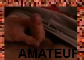 masturbation, amateur, ejaculation-sur-le-corps, solo