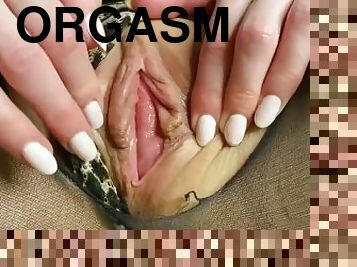 clitoride, orgasmi, collant-di-nylon, fichette, neri, mutandine, strette, bagnate, provocatorie