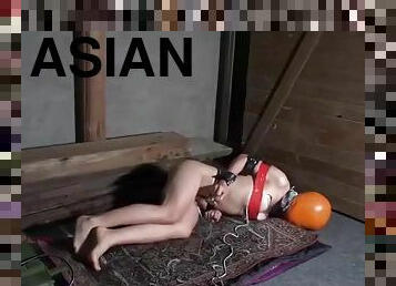 asiatique, hardcore, bdsm, esclave, machines, latex, chinoise, humiliation