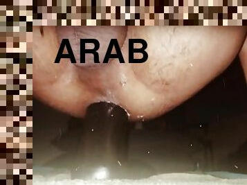 fisting, anal, gay, arab, slobozita, cu-degetelul, pima-oara, dildo, solo, lapte