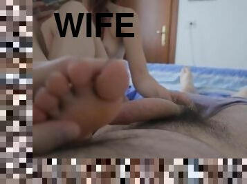 isteri, amateur, perempuan-jelita, peju, milfs, remaja, ibu, merangsang-dengan-tangan, kaki, pov