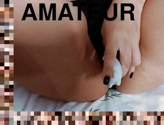 masturbaatio, vanha, orgasmi, amatööri, latino, punapää, nuori-18, dildo, vanhempi, soolo