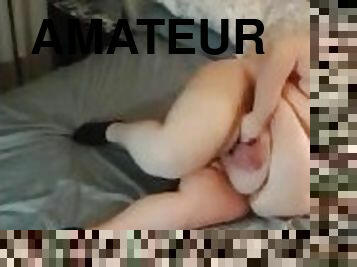 fet, masturbation, fitta-pussy, amatör, leksak, bbw, ensam