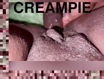 clito, chatte-pussy, amateur, anal, ébène, énorme-bite, compilation, ejaculation-interne, black, pute