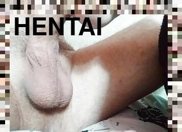 ????????????Close-up of a huge cock in the mouth of an obedient fucking Femboy ????????????