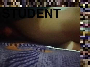 A girl student calls me to her room and ask me to fuck her pussy