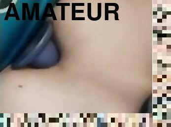 masturbation, amateur, anal, maison, doigtage, gode, solo, gros-plan