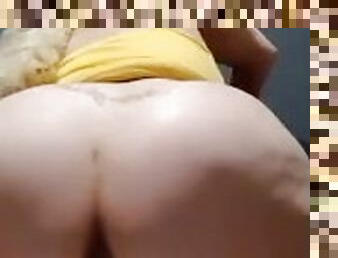 cul, masturbation, amateur, babes, jouet, butin, point-de-vue, chevauchement, gode, fétiche