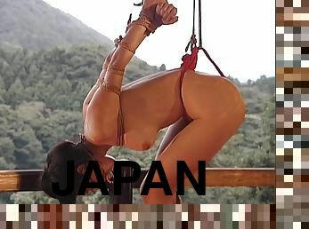 asiatique, en-plein-air, japonais, bdsm, fétiche, bondage