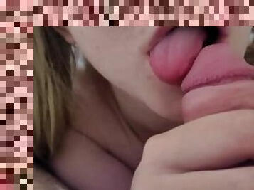 Blowjob orgazm girl