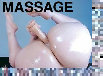 gigantisk, anal, gigantisk-kuk, gay, massage, creampie, dildo, rumpa-butt, ensam, vit