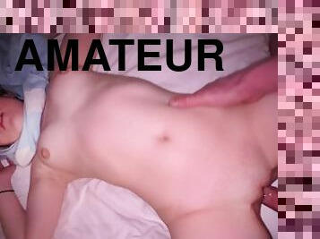 chatte-pussy, amateur, fellation, énorme-bite, ados, hardcore, ejaculation-interne, ejaculation, fille, 18ans