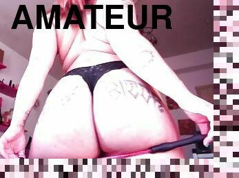 traseiros, masturbação, cona-pussy, amador, anal, brinquedo, rabo