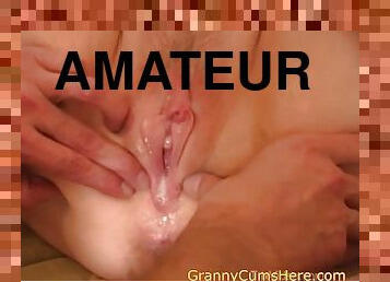 gammal, orgie, fitta-pussy, amatör, mogen, avsugning, cumshot, gamling, milf, hardcore