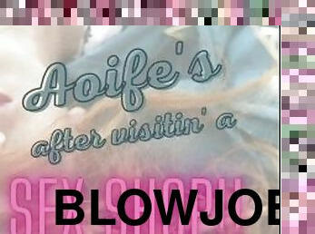 blowjob-seks-dengan-mengisap-penis, menelan, pacar-perempuan, sperma, kebun, erotis