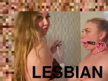 великі-цицьки, великий, оргазм, піхва-pussy, лесбіянка-lesbian, іграшка, гарна-повна-жінка, блондинка, жіноча-білизна, природна