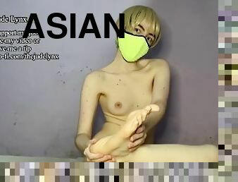 asiatisk, onani, fisse-pussy, amatør, creampie, bdsm, brasilien, slave, tøs, sperm