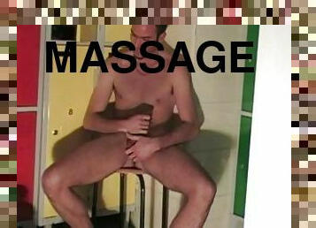 masturbation, sport, ejaculation-sur-le-corps, énorme-bite, gay, branlette, massage, solo, musclé, tatouage