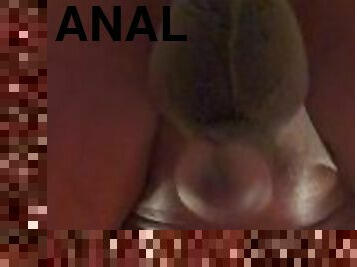 anal, gay, pov, cavalgando, dildo, sozinho