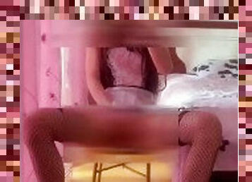 asiático, masturbação, transsexual, amador, anal, brinquedo, travesti, dildo, sozinho