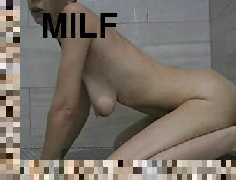 Hotel Shower Masturbation