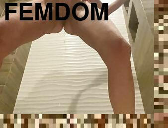 bading, store-pupper, pissing, pov, dusj, elskerinne, femdom