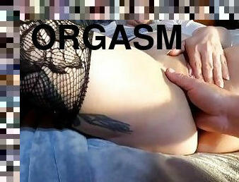 gros-nichons, extrême, fisting, orgasme, chatte-pussy, amateur, couple, ejaculation, pute, brunette