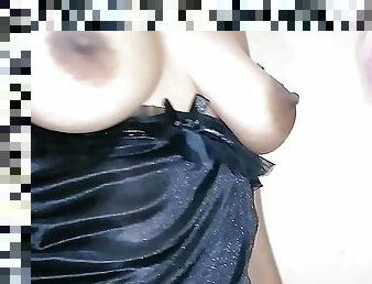 Indian actress&#039;s full pair of breasts are sensually caressed and invited for sex with wet juicy pussy and big boobs 