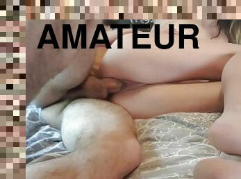 Ma chaudasse de demi-sœur veux se faire baiser dans la matinée au réveil - Xmalia Amateur Couple