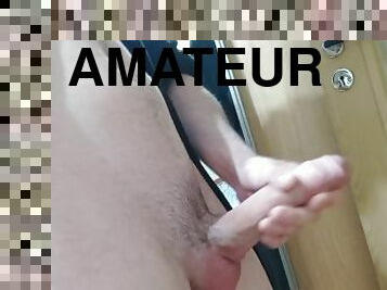 masturbation, amateur, ejaculation-sur-le-corps, branlette, solo, bite